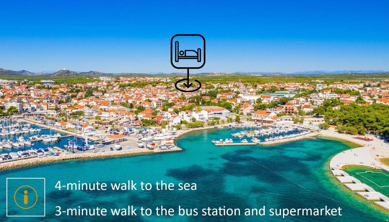 Sea Side Apartments Водице Экстерьер фото